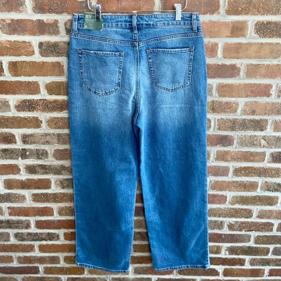 NWT- Wild Fable- Wide Leg, High Rise Jeans- 10 - Picture 9 of 14